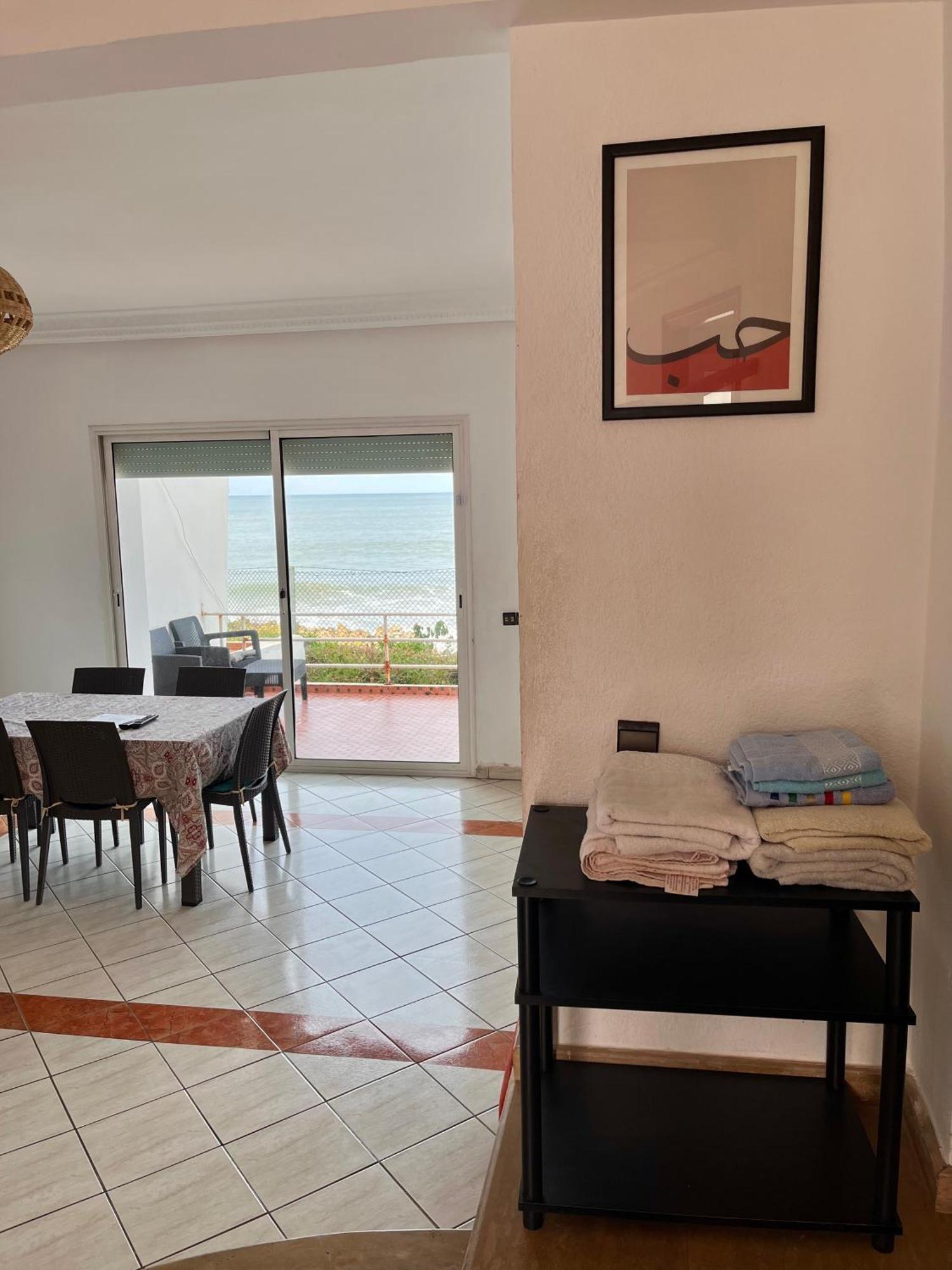 Splendid Beachfront Villa In Sidi Bouzid Beach With Pool Douar Ourlali Esterno foto