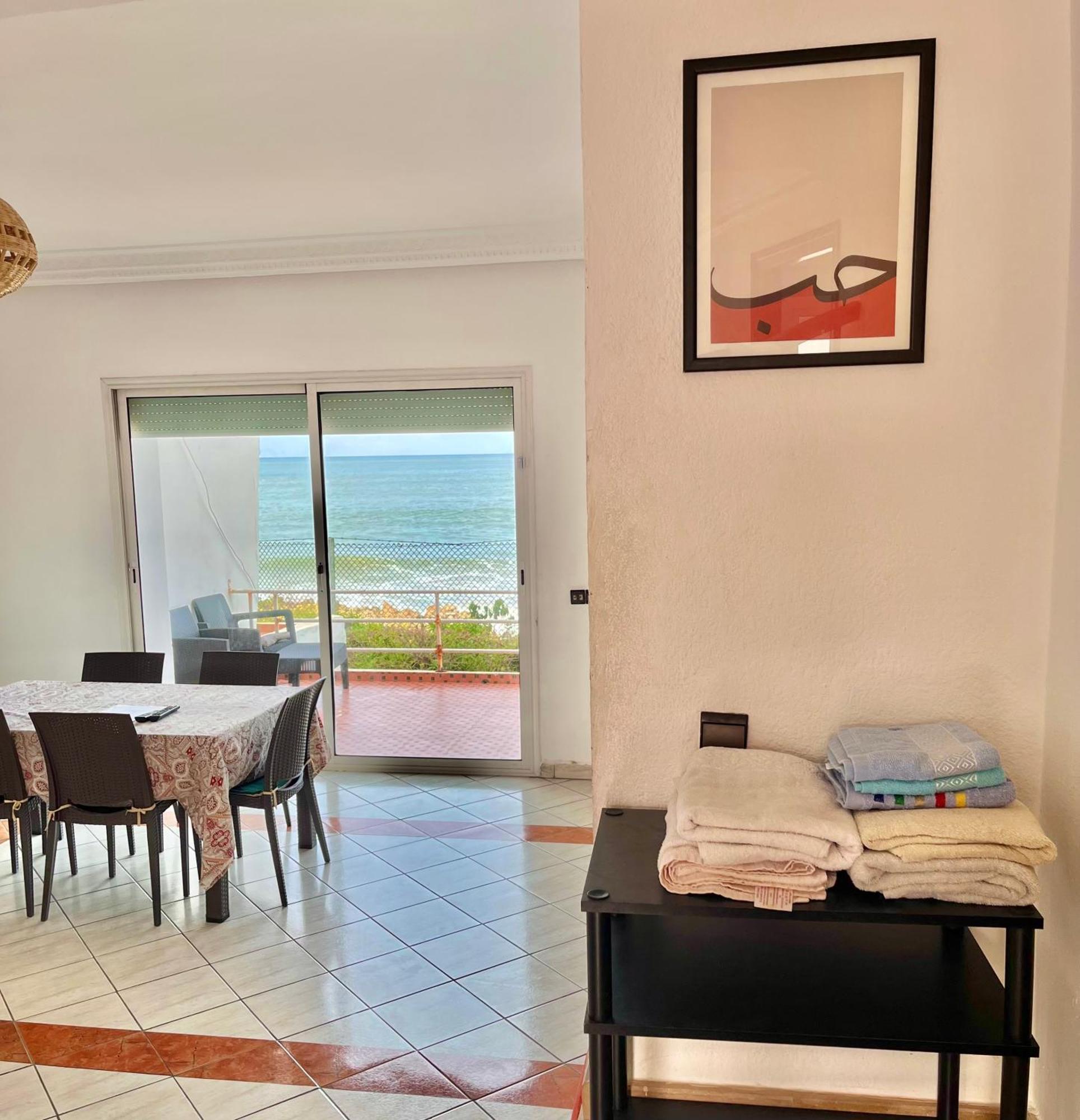 Splendid Beachfront Villa In Sidi Bouzid Beach With Pool Douar Ourlali Esterno foto