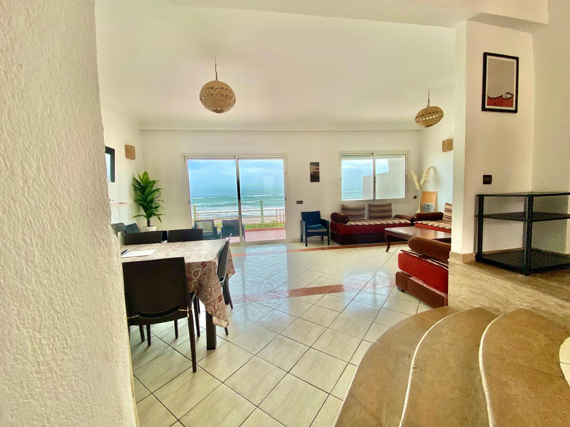 Splendid Beachfront Villa In Sidi Bouzid Beach With Pool Douar Ourlali Esterno foto