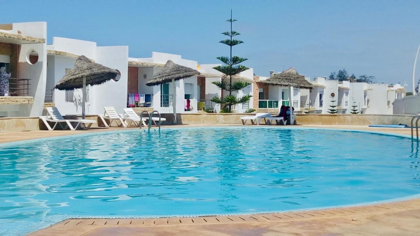 Splendid Beachfront Villa In Sidi Bouzid Beach With Pool Douar Ourlali Esterno foto